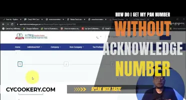 Get PAN Card Without an Acknowledgment Number