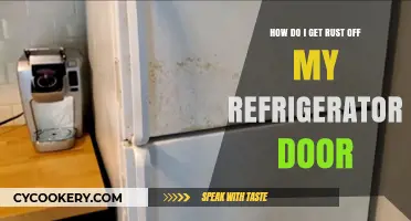 Effective Ways to Remove Rust from Your Refrigerator Door Easily