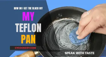 Cleaning Teflon: Removing Black Residue