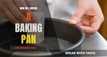 Greasing Baking Pans: A Quick Guide