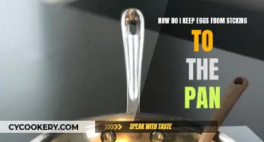 Cooking Eggs: Prevent Sticking to the Pan