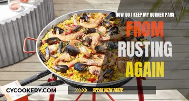 Prevent Burner Pans from Rusting: Easy and Effective Solutions
