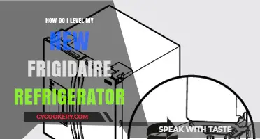 Leveling Your New Frigidaire Refrigerator: A Step-by-Step Guide