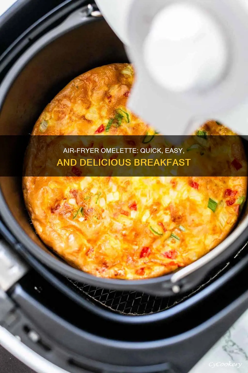 how do i make an omelette in an air fryer