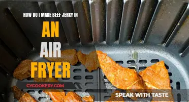 Air Fryer Beef Jerky: A Quick, Easy Guide