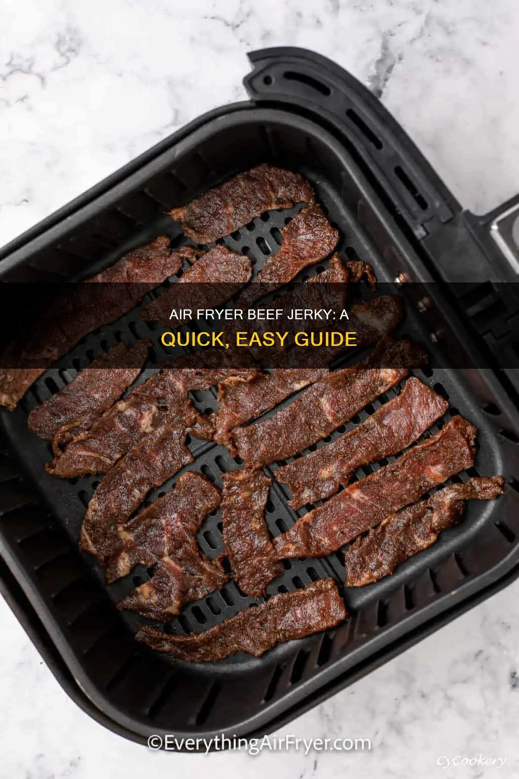 how do i make beef jerky in an air fryer