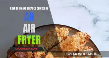 Air-Fryer Breaded Chicken: Quick, Easy, and Delicious!