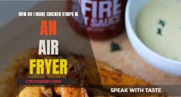 Air-Fried Chicken Strips: Quick, Easy, and Delicious!