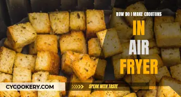 Air Fryer Croutons: A Quick, Crispy, and Easy Recipe