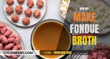 Creating the Perfect Fondue Broth: A Simple Guide