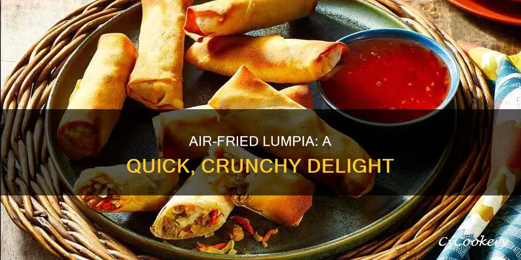 how do i make lumpia in an air fryer