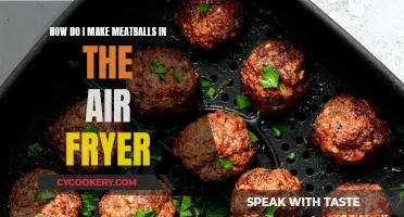 Air Fryer Meatballs: A Quick, Easy, and Delicious Treat