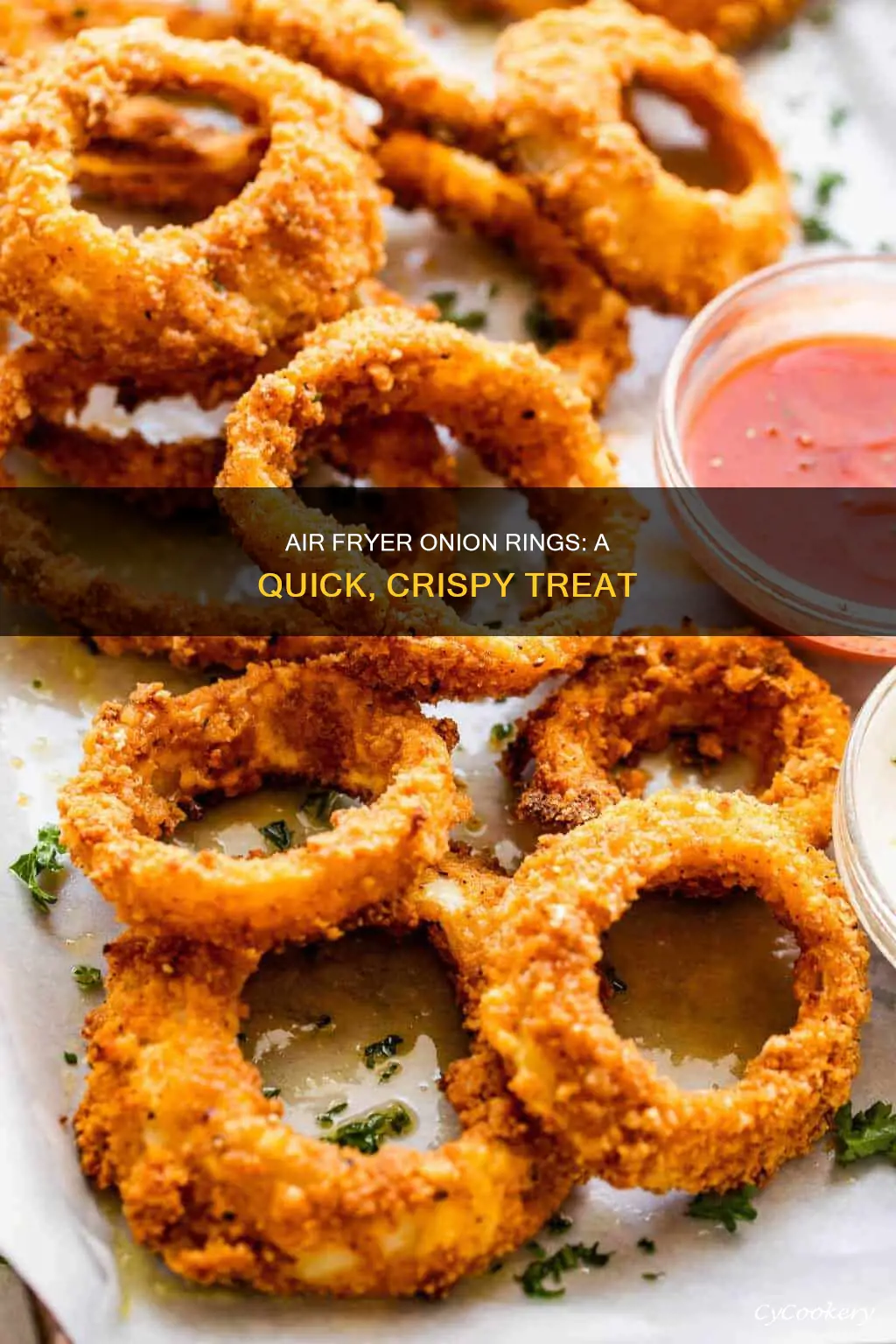 how do i make onion rings in an air fryer