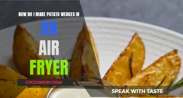 Air Fryer Potato Wedges: A Quick, Crispy Treat