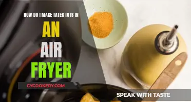 Air-Fryer Tater Tots: Quick, Crispy, Golden Goodness