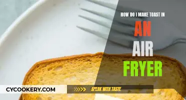 Air-Fryer Toasts: Quick, Easy, and Delicious!