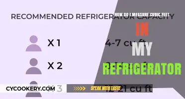 Easy Guide to Measuring Cubic Feet in Your Refrigerator