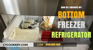 Efficiently Organize Your Bottom Freezer Fridge: Tips for Maximum Space and Freshness