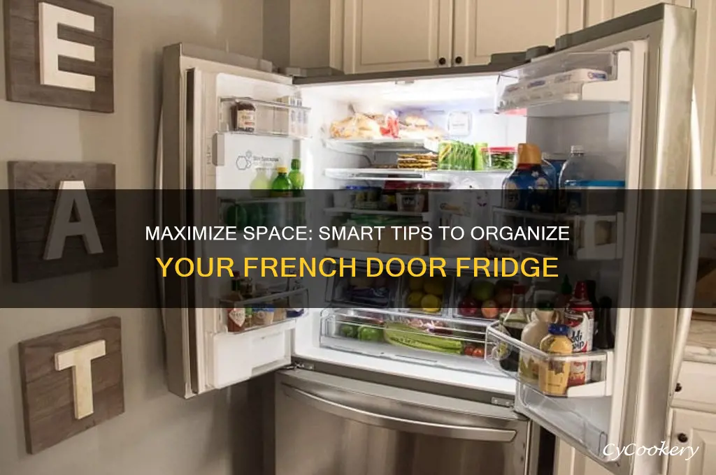 how do i organize my french door refrigerator
