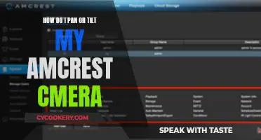Adjusting Your Amcrest Camera: Pan & Tilt Tutorial