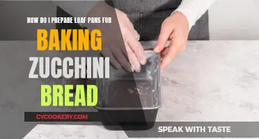 Preparing Loaf Pans for Baking Zucchini Bread Like a Pro
