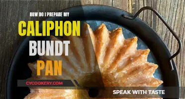 Caliphon Bundt Pan: Prepare and Bake Like a Pro