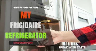 Quick Guide to Removing Air from Your Frigidaire Fridge
