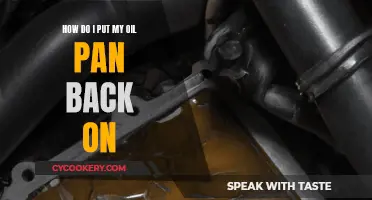 Reattaching the Oil Pan: A Step-by-Step Guide