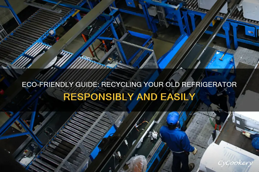 how do i recycle my old refrigerator