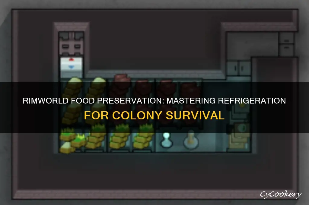 how do i refrigerate food in rimworld