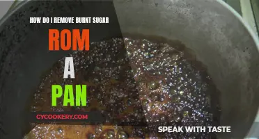 Scorched Sugar Solution: Removing Burnt Sugar from Pans