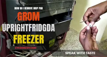 Upright Freezer Drip Pan Removal: A Step-by-Step Guide