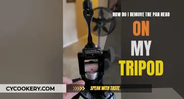 Unscrewing the Pan Head: A Step-by-Step Guide to Removing Your Tripod's Top