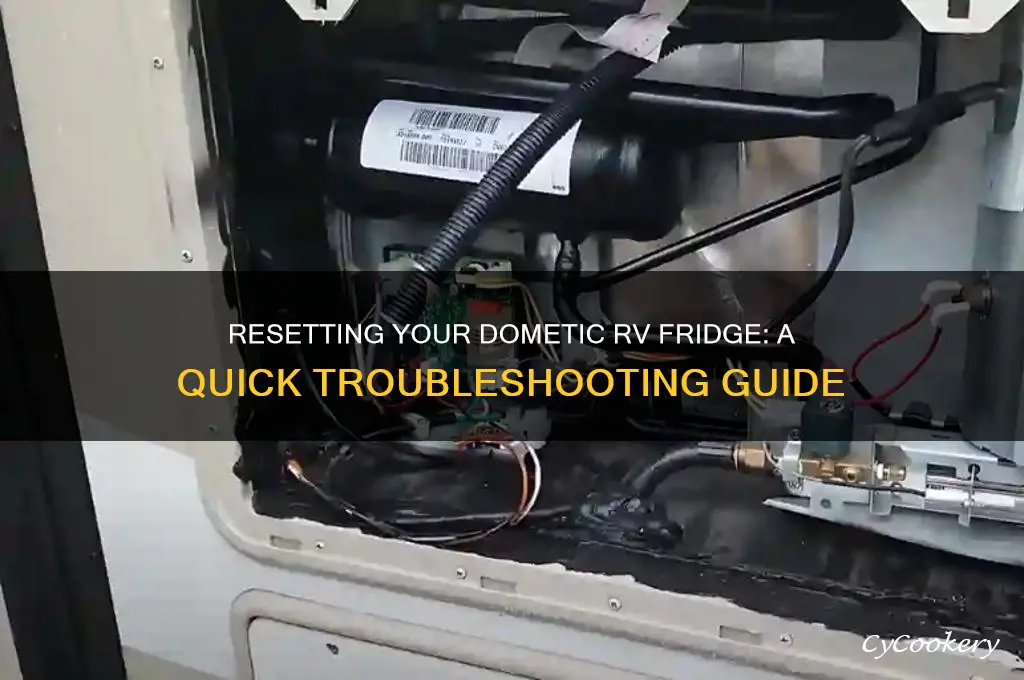 how do i reset my dometic rv refrigerator