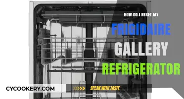 Reset Your Frigidaire Gallery Refrigerator: A Quick & Easy Guide