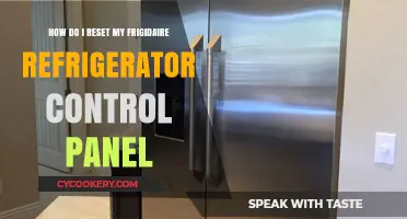 Resetting Your Frigidaire Fridge Control Panel: A Step-by-Step Guide