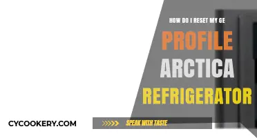 Reset Your GE Profile Arctica Refrigerator: Quick & Easy Guide