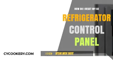 Resetting Your GE Fridge Control Panel: A Quick Step-by-Step Guide