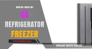 Easy Steps to Reset Your GE Refrigerator Freezer Quickly