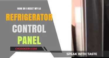 Resetting Your LG Refrigerator Control Panel: A Quick Step-by-Step Guide