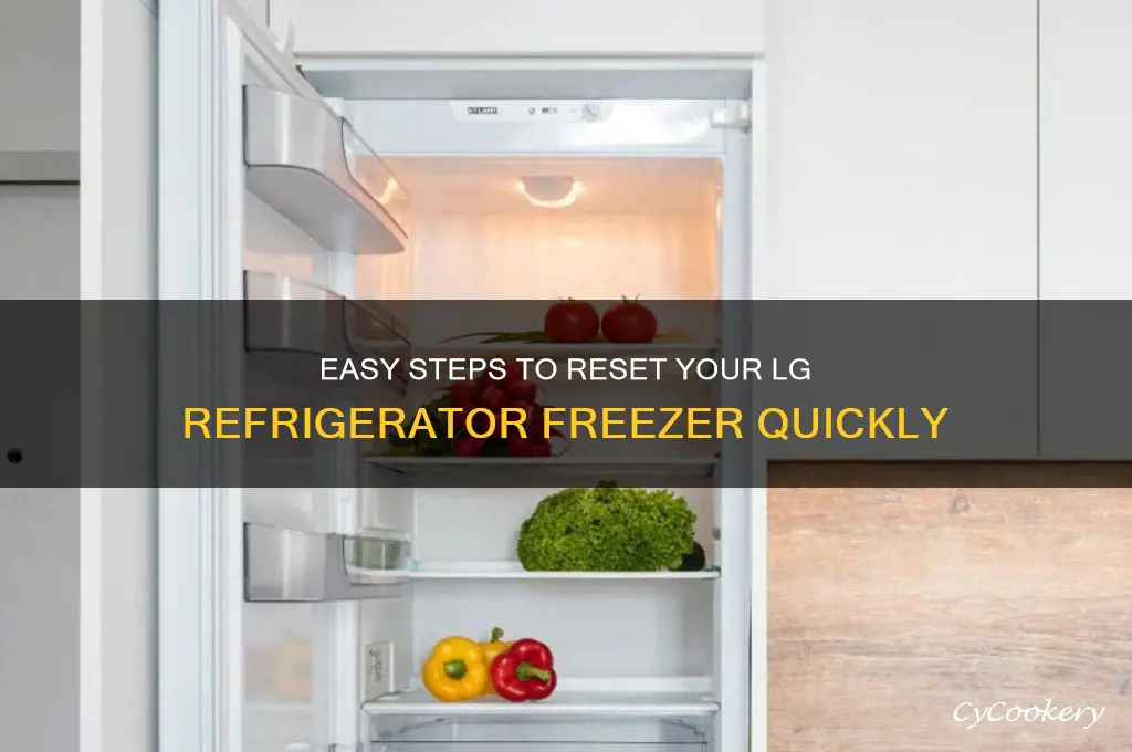 how do i reset my lg refrigerator freezer