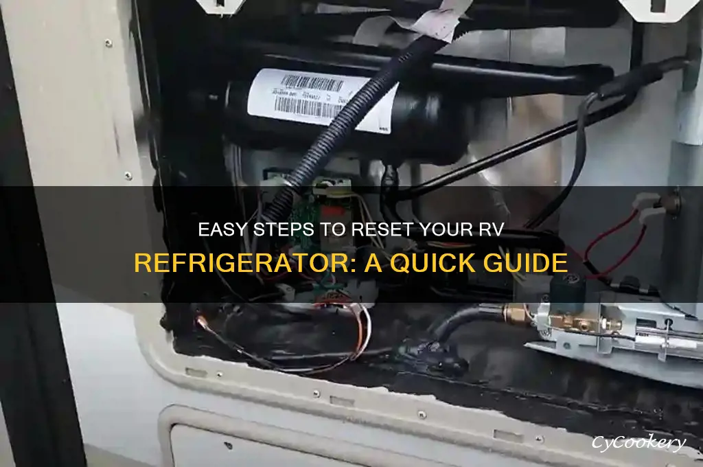 how do i reset my rv refrigerator