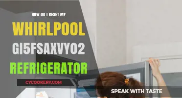 Resetting Your Whirlpool GI5FSAXVY02 Fridge: A Step-by-Step Guide