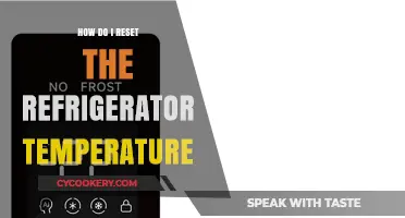 Quick Guide to Resetting Your Refrigerator's Temperature Settings