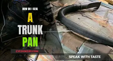 Trunk Pan Sealing: DIY Guide for Car Owners
