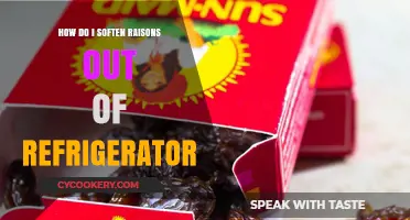 Quick Tips to Soften Refrigerated Raisins for Baking and Snacking