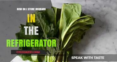 Storing Rhubarb in the Fridge: Simple Tips for Freshness and Longevity