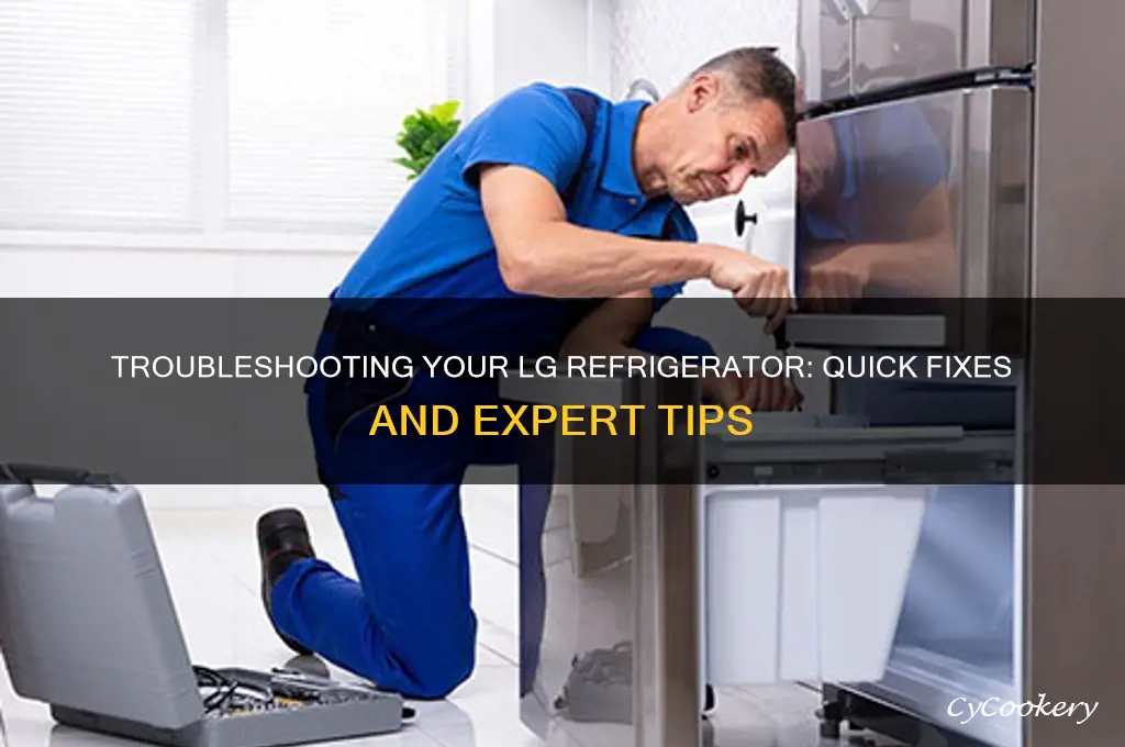 how do i troubleshoot my lg refrigerator