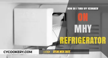 Quick Guide: Turning Off Your Refrigerator's Icemaker Easily