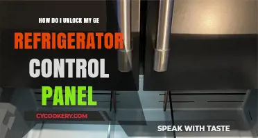 Unlocking Your GE Refrigerator Control Panel: A Simple Step-by-Step Guide
